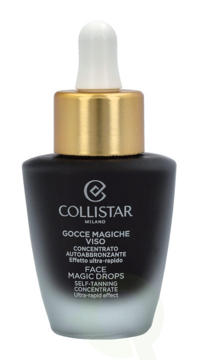 Collistar Face Magic Drops SelfTanning Concentrate 30 ml Ultra-Rapid Effect i gruppen SKÖNHET & HÄLSA / Hudvård / Solskydd & Tanning / Brun utan sol hos TP E-commerce Nordic AB (C50007)