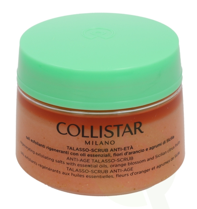 Collistar Anti-Age Talasso Scrub 700 gr With Essential Oils, Orange Blossom And Sicilian Citrus Fruits i gruppen SKÖNHET & HÄLSA / Hudvård / Kroppsvård / Body lotion hos TP E-commerce Nordic AB (C50034)