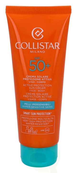 Collistar Active Protection Sun Cream Face-Body SPF50+ 100 ml i gruppen SKÖNHET & HÄLSA / Hudvård / Solskydd & Tanning / Solskydd hos TP E-commerce Nordic AB (C50046)