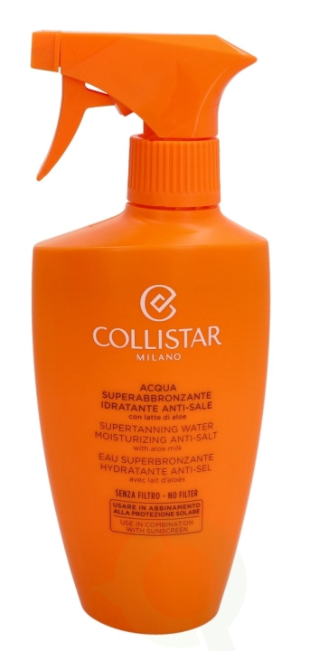 Collistar Supertanning Water With Aloe Milk 400 ml For Hair Face And Body i gruppen SKÖNHET & HÄLSA / Hudvård / Solskydd & Tanning / Brun utan sol hos TP E-commerce Nordic AB (C50048)