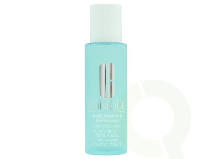 Clinique Anti-Blemish Solutions Clarifying Lotion 200 ml All Skin Types i gruppen SKÖNHET & HÄLSA / Hudvård / Ansiktsvård / Rengöring hos TP E-commerce Nordic AB (C50101)