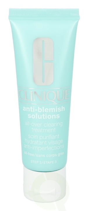 Clinique Anti-Blemish Solutions All-Over Clearing Treatment 50 ml Oil Free/For All Skin Types i gruppen SKÖNHET & HÄLSA / Hudvård / Ansiktsvård / Ansiktskräm hos TP E-commerce Nordic AB (C50125)