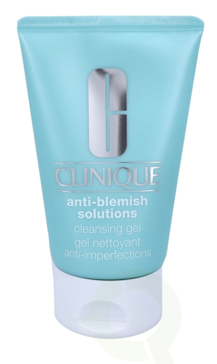 Clinique Anti-Blemish Solutions Cleansing Gel 125 ml All Skin Types i gruppen SKÖNHET & HÄLSA / Hudvård / Ansiktsvård / Rengöring hos TP E-commerce Nordic AB (C50235)