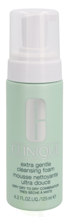 Clinique Extra Gentle Cleansing Foam 125 ml Very Dry To Dry Combination i gruppen SKÖNHET & HÄLSA / Hudvård / Ansiktsvård / Rengöring hos TP E-commerce Nordic AB (C50244)