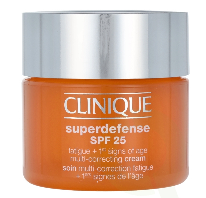 Clinique Superdefense Multi-Correcting Cream SPF25 50 ml Very Dry to Dry Combination 1,2 i gruppen SKÖNHET & HÄLSA / Hudvård / Ansiktsvård / Ansiktskräm hos TP E-commerce Nordic AB (C50282)