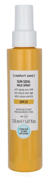 Comfort Zone Sun Soul Milk Spray SPF20 150 ml i gruppen SKÖNHET & HÄLSA / Hudvård / Solskydd & Tanning / Solskydd hos TP E-commerce Nordic AB (C50408)