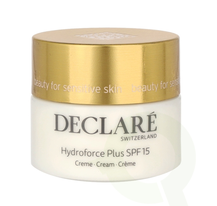 Declare Hydrocare Hydroforce Cream Plus SPF15 50 ml For Normal Skin i gruppen SKÖNHET & HÄLSA / Hudvård / Ansiktsvård / Ansiktskräm hos TP E-commerce Nordic AB (C50428)