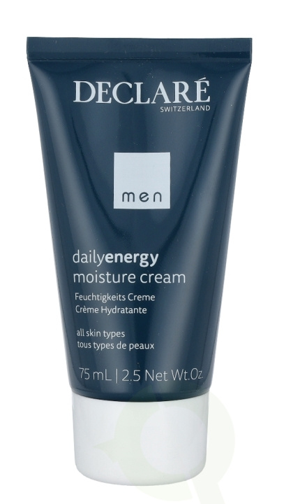 Declare Men Daily Energy Moisture Cream 75 ml All Skin Types i gruppen SKÖNHET & HÄLSA / Hudvård / Ansiktsvård / Ansiktskräm hos TP E-commerce Nordic AB (C50441)