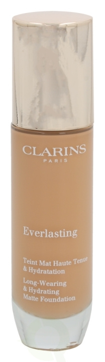 Clarins Everlasting Long-Wearing Matte Foundation 30 ml #112.5W Caramel i gruppen SKÖNHET & HÄLSA / Makeup / Basmakeup / Foundation hos TP E-commerce Nordic AB (C50583)
