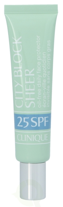 Clinique City Block Sheer SPF25 40 ml Sun Protection - All Skin Types - Oil-Free i gruppen SKÖNHET & HÄLSA / Hudvård / Ansiktsvård / Ansiktskräm hos TP E-commerce Nordic AB (C50619)