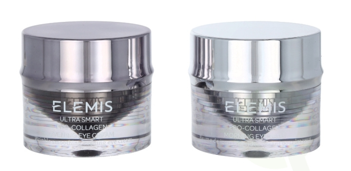 Elemis Ultra-Smart Pro-Collagen Eye Treatment Duo Set 20 ml 2x10ml i gruppen SKÖNHET & HÄLSA / Hudvård / Ansiktsvård / Ögonkräm hos TP E-commerce Nordic AB (C50994)