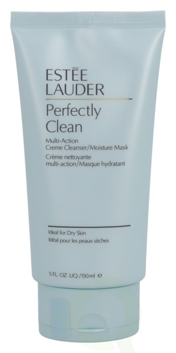 Estee Lauder E.Lauder Perfectly Clean Creme Cleanser/Moist Mask 150 ml Dry Skin i gruppen SKÖNHET & HÄLSA / Hudvård / Ansiktsvård / Rengöring hos TP E-commerce Nordic AB (C51064)