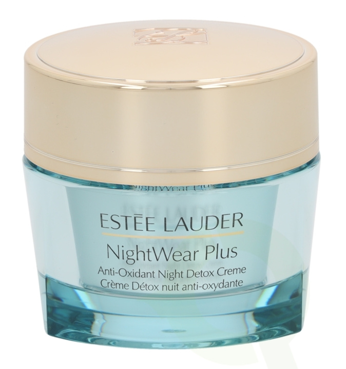 Estee Lauder E.Lauder Nightwear Plus Night Detox Cream 50 ml Anti Oxidant - All Skin Types i gruppen SKÖNHET & HÄLSA / Hudvård / Ansiktsvård / Nattkräm hos TP E-commerce Nordic AB (C51090)