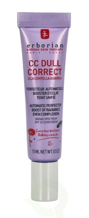 Erborian CC Dull Correct Sunscreen SPF25 15 ml Broad Spectrum i gruppen SKÖNHET & HÄLSA / Hudvård / Solskydd & Tanning / Solskydd hos TP E-commerce Nordic AB (C51278)