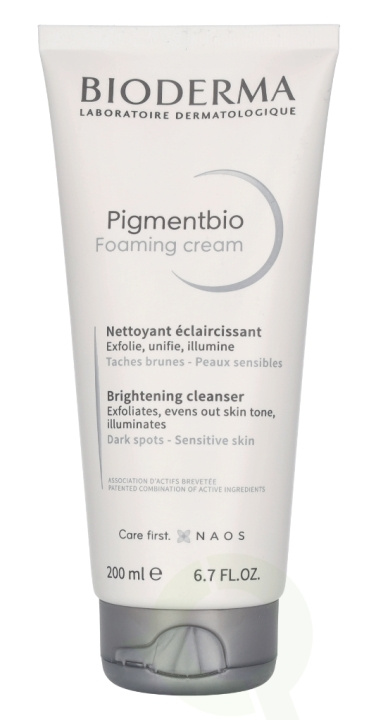 Bioderma Pigmentbio Foaming Cream Brightening Cleanser 200 ml i gruppen SKÖNHET & HÄLSA / Hudvård / Ansiktsvård / Rengöring hos TP E-commerce Nordic AB (C51366)