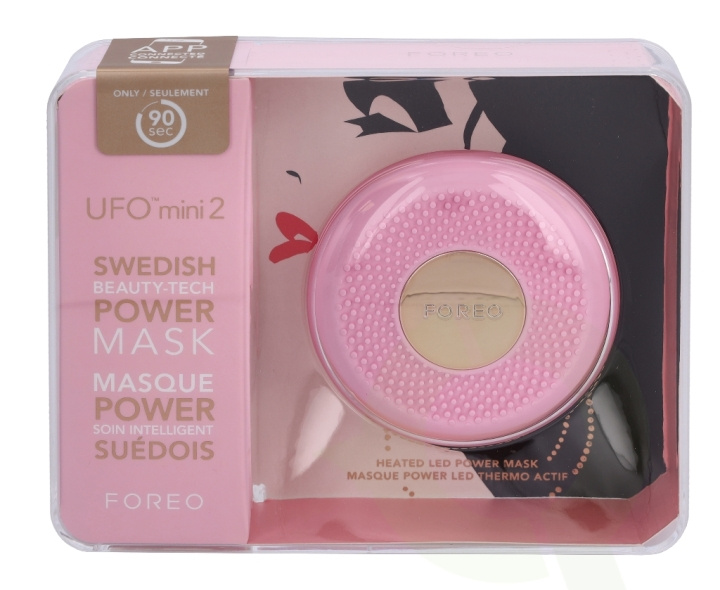 Foreo Ufo 2 Mini Power Mask & Light Therapy - Pearl Pink 1 Piece i gruppen SKÖNHET & HÄLSA / Hudvård / Ansiktsvård / Hudvårdsverktyg hos TP E-commerce Nordic AB (C51389)