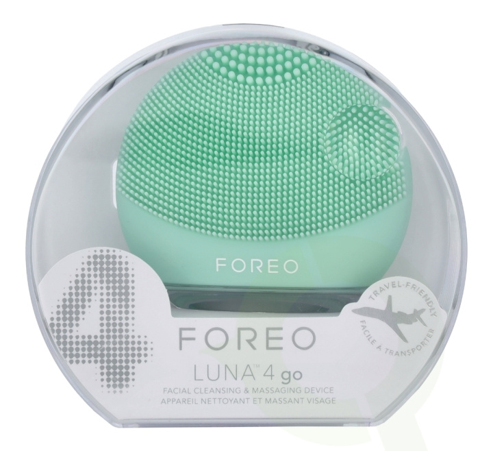 Foreo Luna 4 Go Facial Cleansing Brush 1 Piece Pistacio i gruppen SKÖNHET & HÄLSA / Hudvård / Ansiktsvård / Hudvårdsverktyg hos TP E-commerce Nordic AB (C51408)