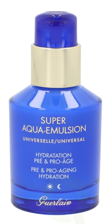 Guerlain Super Aqua-Emulsion - Universal 50 ml For All Skin Types i gruppen SKÖNHET & HÄLSA / Hudvård / Ansiktsvård / Ansiktskräm hos TP E-commerce Nordic AB (C51648)