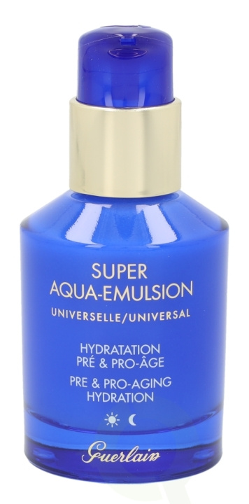 Guerlain Super Aqua-Emulsion - Universal 50 ml For All Skin Types i gruppen SKÖNHET & HÄLSA / Hudvård / Ansiktsvård / Dagkräm hos TP E-commerce Nordic AB (C51648)