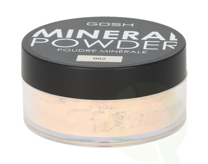 Gosh Mineral Powder 8 g 002 Ivory i gruppen SKÖNHET & HÄLSA / Makeup / Basmakeup / Puder hos TP E-commerce Nordic AB (C51676)