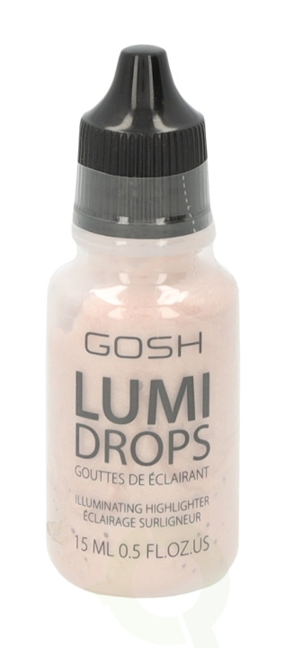 Gosh Lumi Drops Illuminating Highlighter 15 ml 002 Vanilla i gruppen SKÖNHET & HÄLSA / Makeup / Basmakeup / Contour/Highlight hos TP E-commerce Nordic AB (C51689)