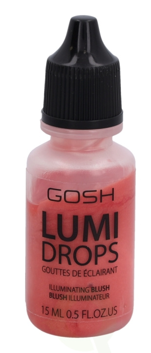 Gosh Lumi Drops Illuminating Highlighter 15 ml 010 Coral Blush i gruppen SKÖNHET & HÄLSA / Makeup / Basmakeup / Contour/Highlight hos TP E-commerce Nordic AB (C51692)