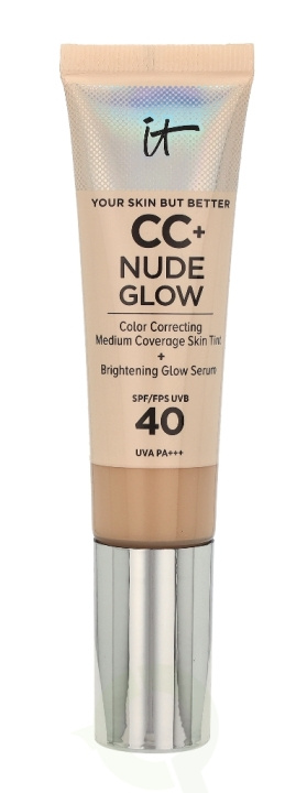 IT Cosmetics CC+ Nude Glow SPF40 32 ml Fair i gruppen SKÖNHET & HÄLSA / Hudvård / Ansiktsvård / Dagkräm hos TP E-commerce Nordic AB (C51750)