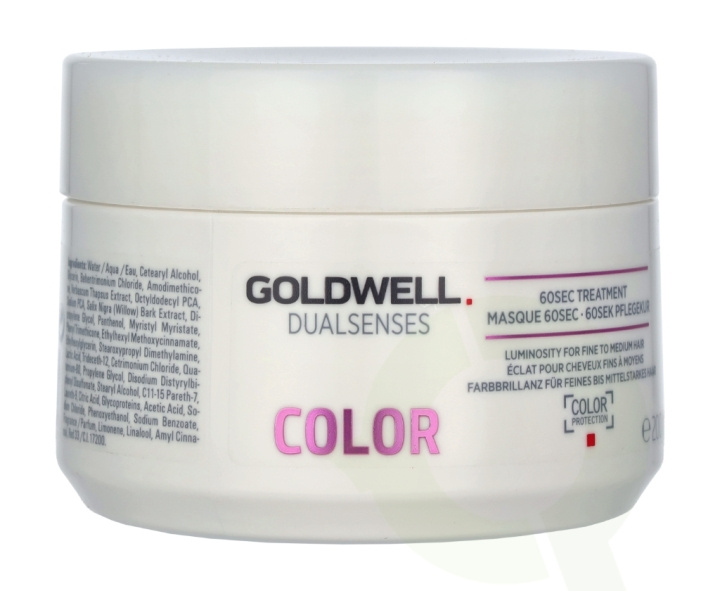 Goldwell Dualsenses Color 60S Treatment 200 ml Luminosity For Fine To Normal Hair i gruppen SKÖNHET & HÄLSA / Hår & Styling / Hårvårdsprodukter / Hårinpackning hos TP E-commerce Nordic AB (C51894)
