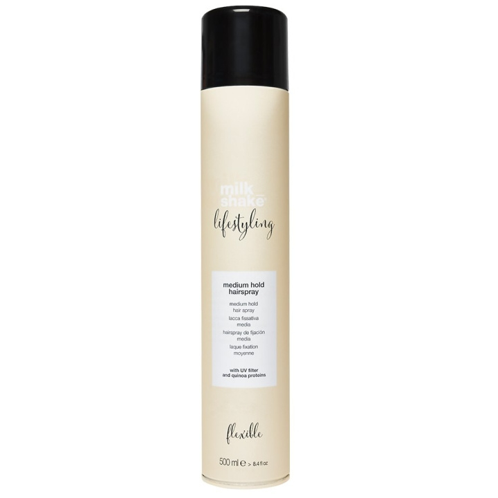 Milk_Shake Lifestyling Medium Hold Hairspray 500ml i gruppen SKÖNHET & HÄLSA / Hår & Styling / Hårstylingprodukter / Hårspray hos TP E-commerce Nordic AB (C51929)