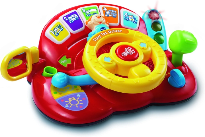 Vtech Baby Aktivitetsleksak Ratt, FI i gruppen LEKSAKER, BARN- & BABYPRODUKTER / Babyleksaker / Aktivitetsleksaker hos TP E-commerce Nordic AB (C51993)