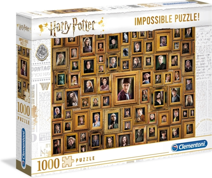 Clementoni Harry Potter Impossible Puzzle, 1000 bitar i gruppen LEKSAKER, BARN- & BABYPRODUKTER / Leksaker / Pussel hos TP E-commerce Nordic AB (C52000)