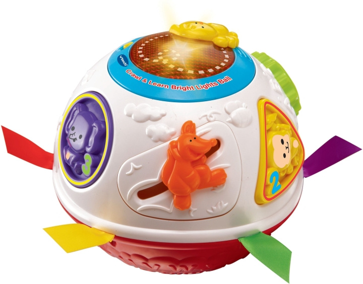 Vtech Babyljudande aktivitetsboll i gruppen LEKSAKER, BARN- & BABYPRODUKTER / Babyleksaker / Aktivitetsleksaker hos TP E-commerce Nordic AB (C52009)