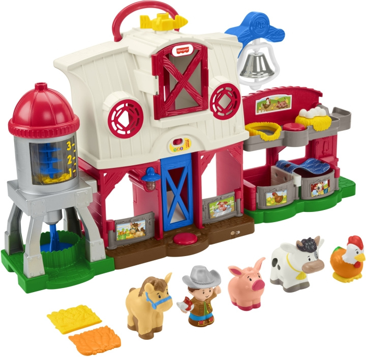 Fisher-Price Little People Farm lekset i gruppen LEKSAKER, BARN- & BABYPRODUKTER / Leksaker / Figurer, Miniatyrer & tillbehör hos TP E-commerce Nordic AB (C52046)