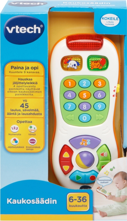 Vtech Baby fjärrkontroll, FI i gruppen LEKSAKER, BARN- & BABYPRODUKTER / Babyleksaker / Aktivitetsleksaker hos TP E-commerce Nordic AB (C52075)