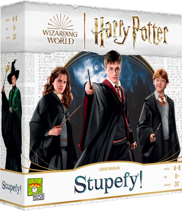 Wizarding World: Stupefy! Harry Potter i gruppen LEKSAKER, BARN- & BABYPRODUKTER / Leksaker / Sällskapsspel / Familjespel hos TP E-commerce Nordic AB (C52082)
