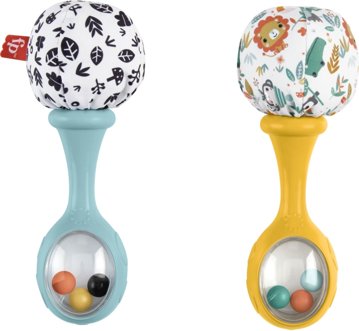 Fisher Price Shake & Rattle maracas i gruppen LEKSAKER, BARN- & BABYPRODUKTER / Babyleksaker / Aktivitetsleksaker hos TP E-commerce Nordic AB (C52086)