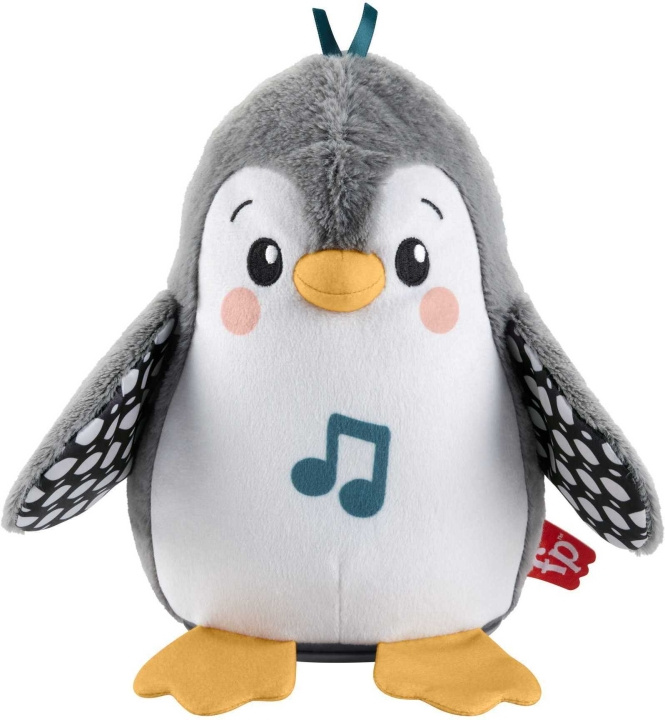 Fisher-Price Flap & Wobble Penguin musikalisk mjukleksak i gruppen LEKSAKER, BARN- & BABYPRODUKTER / Babyleksaker / Gosedjur hos TP E-commerce Nordic AB (C52103)