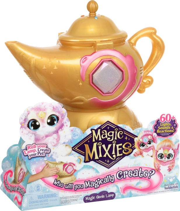Magic Mixies Genie - magisk lampa, rosa i gruppen LEKSAKER, BARN- & BABYPRODUKTER / Leksaker / Dockor & Tillbehör hos TP E-commerce Nordic AB (C52114)