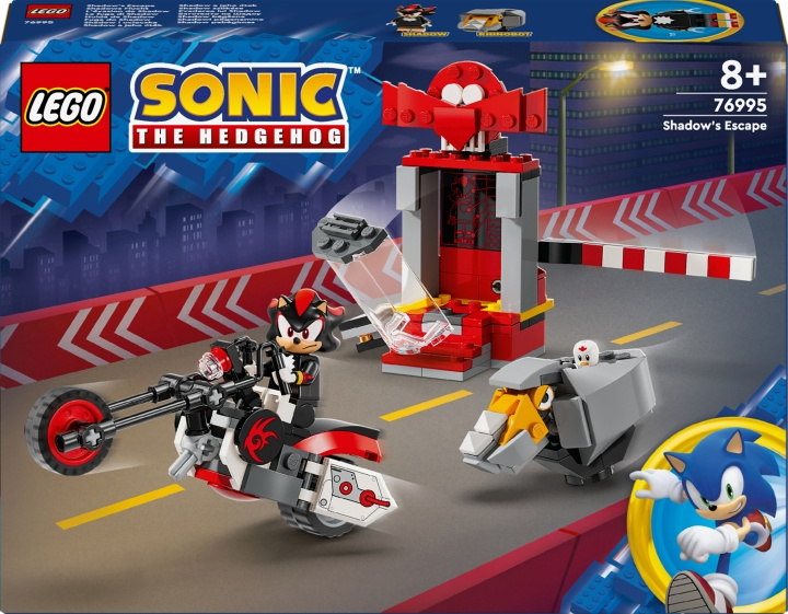 LEGO Sonic 76995 - Shadow the Hedgehog Escape i gruppen LEKSAKER, BARN- & BABYPRODUKTER / Leksaker / Byggleksaker / Lego hos TP E-commerce Nordic AB (C52129)