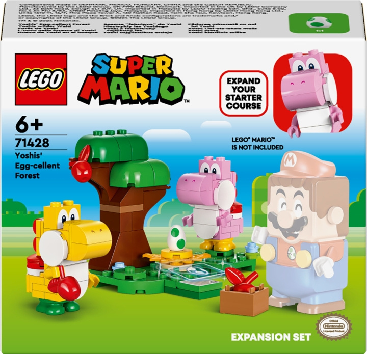 LEGO Super Mario 71428 - Yoshis\' Egg-cellent Forest Expansion Set i gruppen LEKSAKER, BARN- & BABYPRODUKTER / Leksaker / Byggleksaker / Lego hos TP E-commerce Nordic AB (C52132)