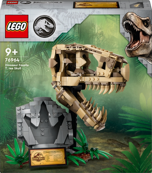 LEGO Jurassic World 76964 - Dinosaur Fossils: T. rex Skull i gruppen LEKSAKER, BARN- & BABYPRODUKTER / Leksaker / Byggleksaker / Lego hos TP E-commerce Nordic AB (C52136)