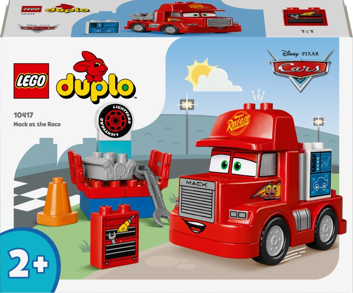 LEGO DUPLO Disney 10417 - Mack på tävlingen i gruppen LEKSAKER, BARN- & BABYPRODUKTER / Leksaker / Byggleksaker / Lego hos TP E-commerce Nordic AB (C52138)