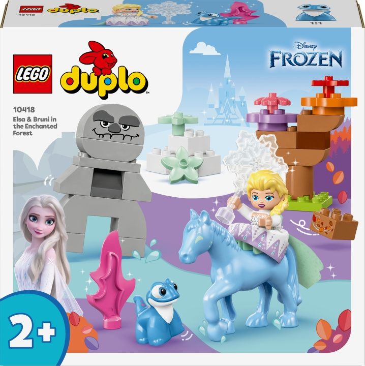 LEGO DUPLO Disney 10418 - Elsa och Bruni i den förtrollade skogen i gruppen LEKSAKER, BARN- & BABYPRODUKTER / Leksaker / Byggleksaker / Lego hos TP E-commerce Nordic AB (C52139)