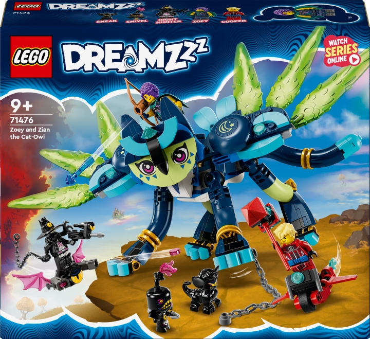 LEGO DREAMZzz 71476 - Zoey och kattugglan Zian i gruppen LEKSAKER, BARN- & BABYPRODUKTER / Leksaker / Byggleksaker / Lego hos TP E-commerce Nordic AB (C52140)