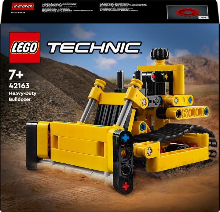 LEGO Technic 42163 - Heavy-Duty Bulldozer i gruppen LEKSAKER, BARN- & BABYPRODUKTER / Leksaker / Byggleksaker / Lego hos TP E-commerce Nordic AB (C52151)