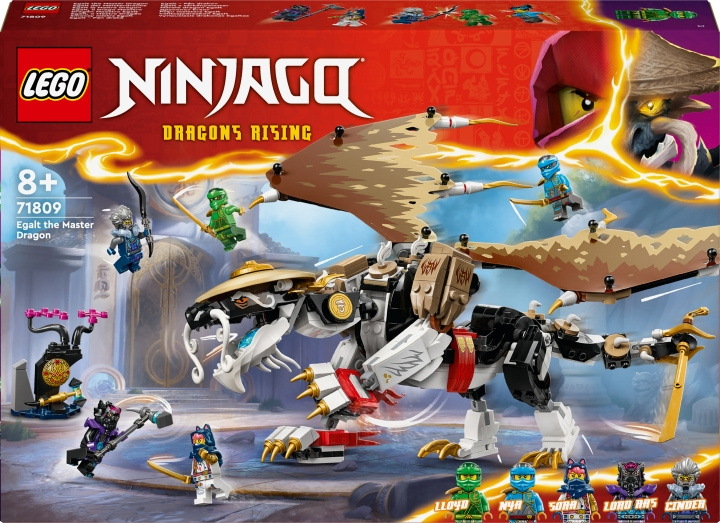 LEGO Ninjago 71809 - Egalt the Master Dragon i gruppen LEKSAKER, BARN- & BABYPRODUKTER / Leksaker / Byggleksaker / Lego hos TP E-commerce Nordic AB (C52162)