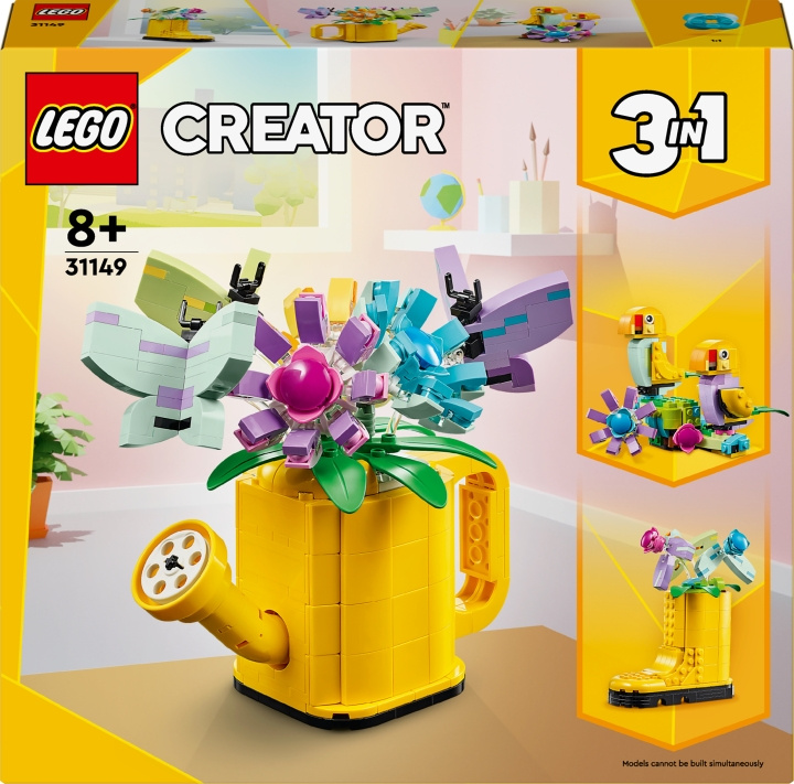 LEGO Creator 31149 - Blommor i vattenkanna i gruppen LEKSAKER, BARN- & BABYPRODUKTER / Leksaker / Byggleksaker / Lego hos TP E-commerce Nordic AB (C52165)