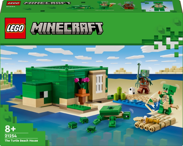 LEGO Minecraft 21254 - The Turtle Beach House i gruppen LEKSAKER, BARN- & BABYPRODUKTER / Leksaker / Byggleksaker / Lego hos TP E-commerce Nordic AB (C52171)