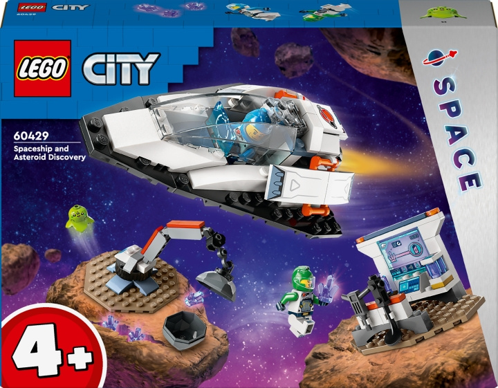 LEGO City Space 60429 - Rymdskepp och asteroidupptäckt i gruppen LEKSAKER, BARN- & BABYPRODUKTER / Leksaker / Byggleksaker / Lego hos TP E-commerce Nordic AB (C52183)