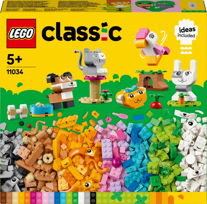 LEGO Classic 11034 - Kreativa husdjur i gruppen LEKSAKER, BARN- & BABYPRODUKTER / Leksaker / Byggleksaker / Lego hos TP E-commerce Nordic AB (C52188)